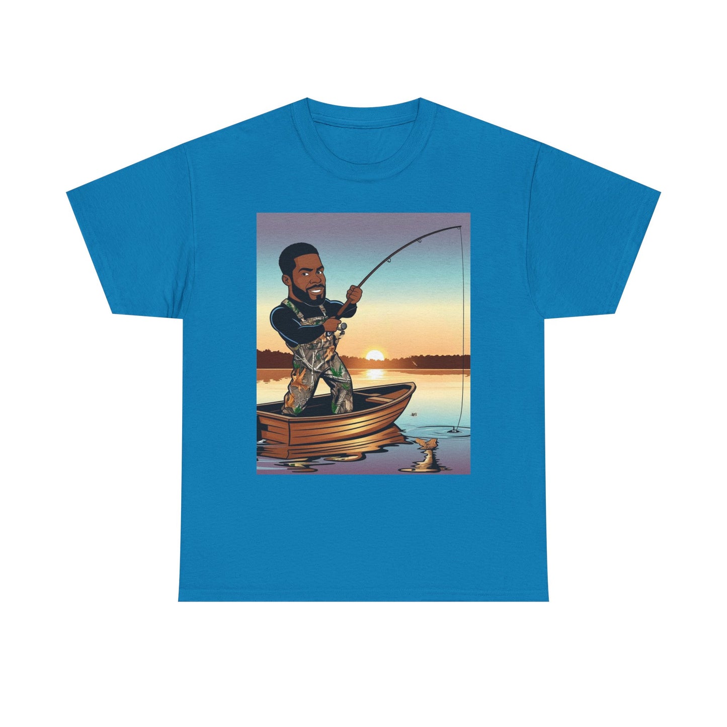 Handsome Fisherman Unisex Cotton Tee