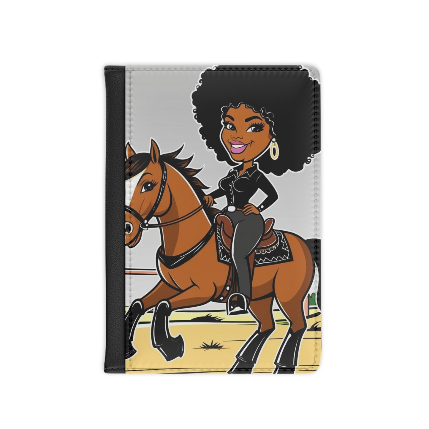 Confident Woman Passport Cover