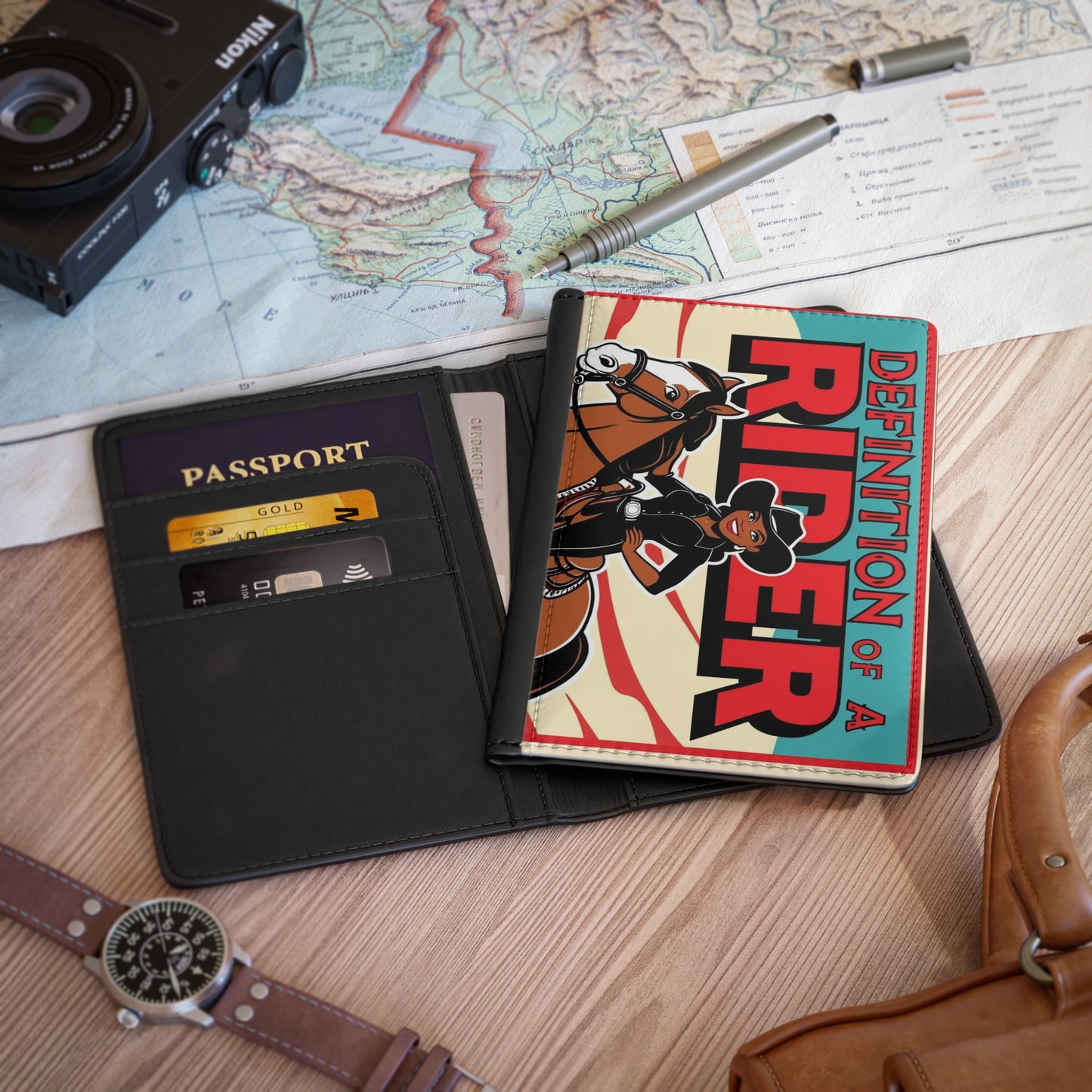 Definition of a Rider Passport Cover