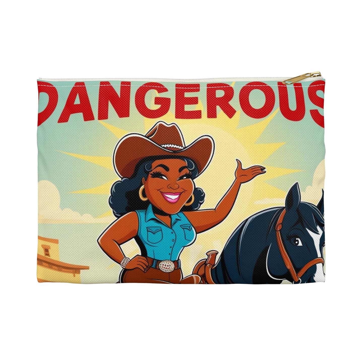 Dangerous Cowgirl Accessory Pouch