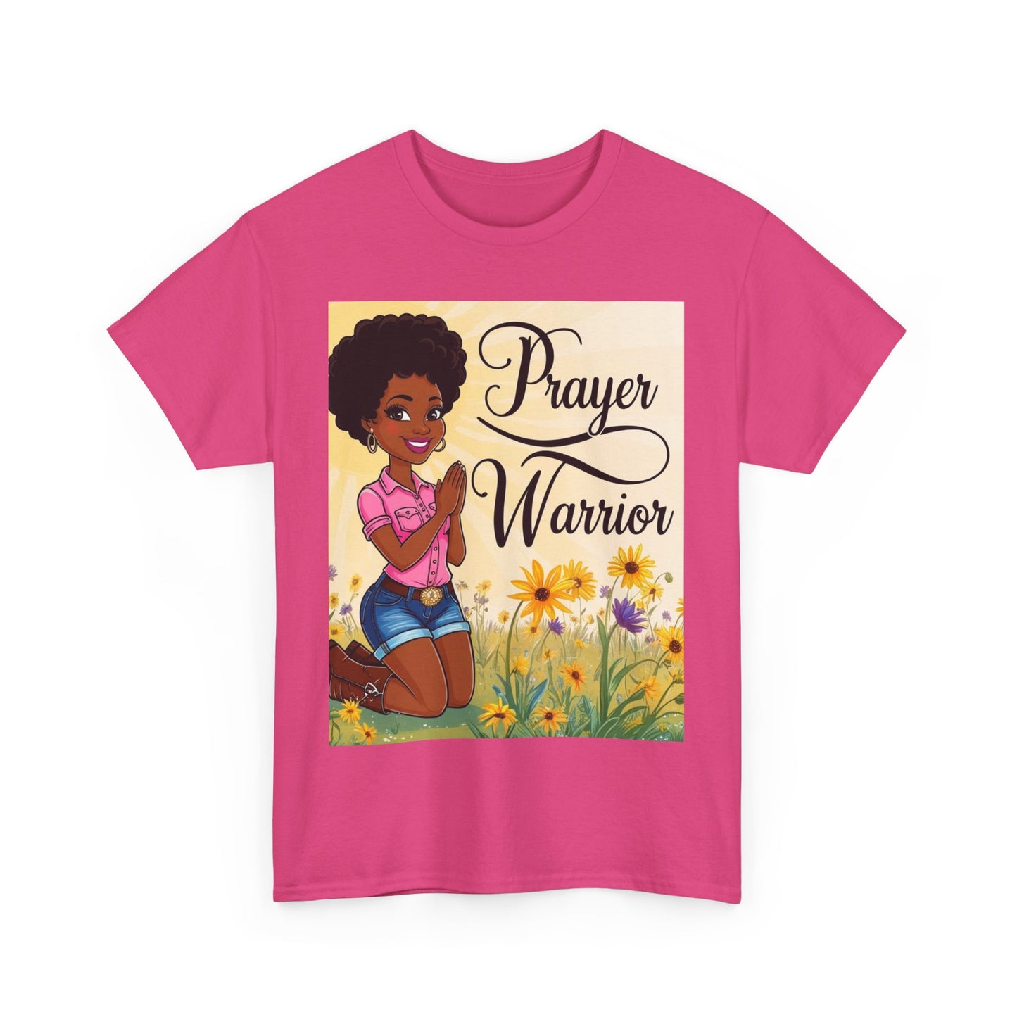Prayer Warrior 2-More Colors Unisex Heavy Cotton Tee