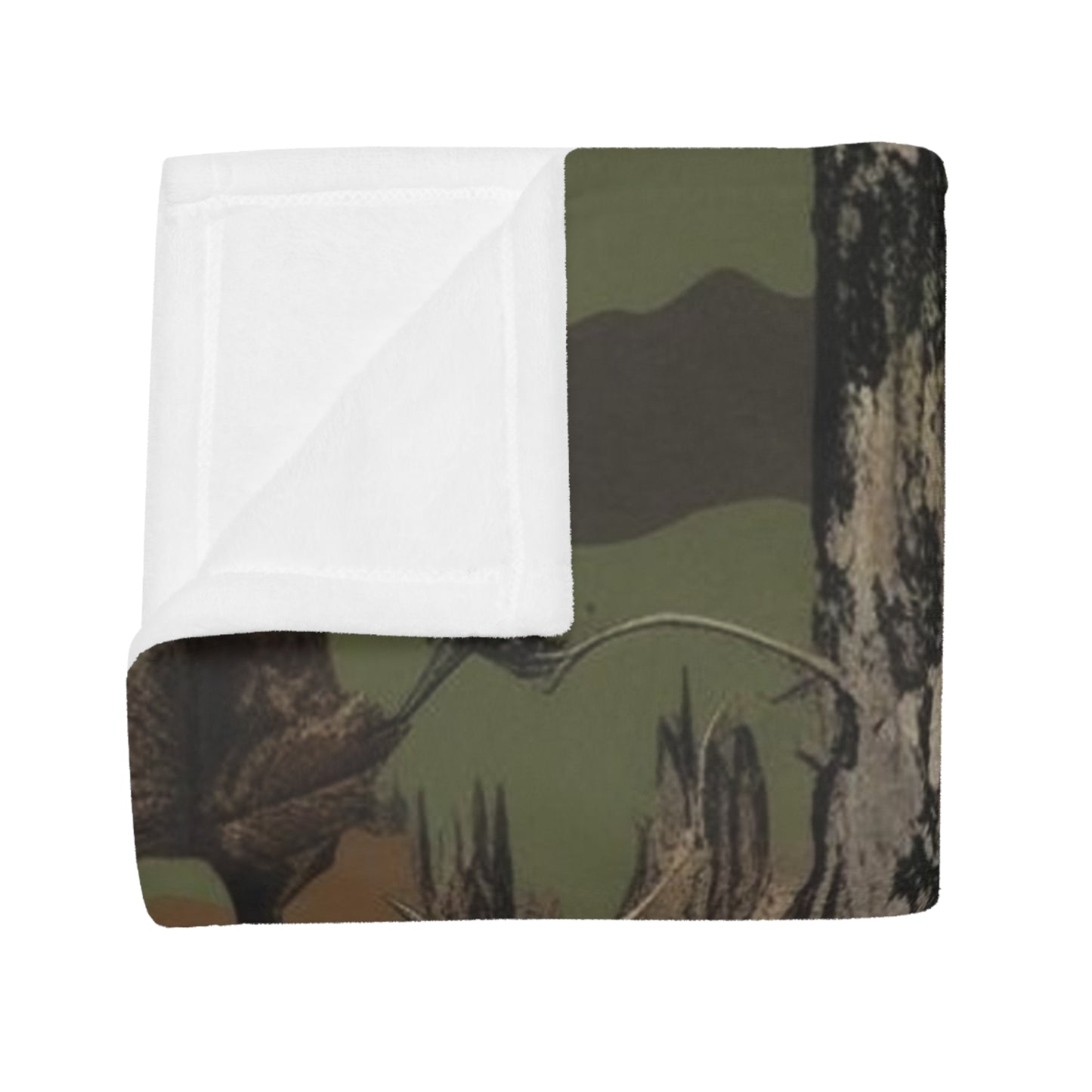 Trail That Way Plush Fleece Blanket