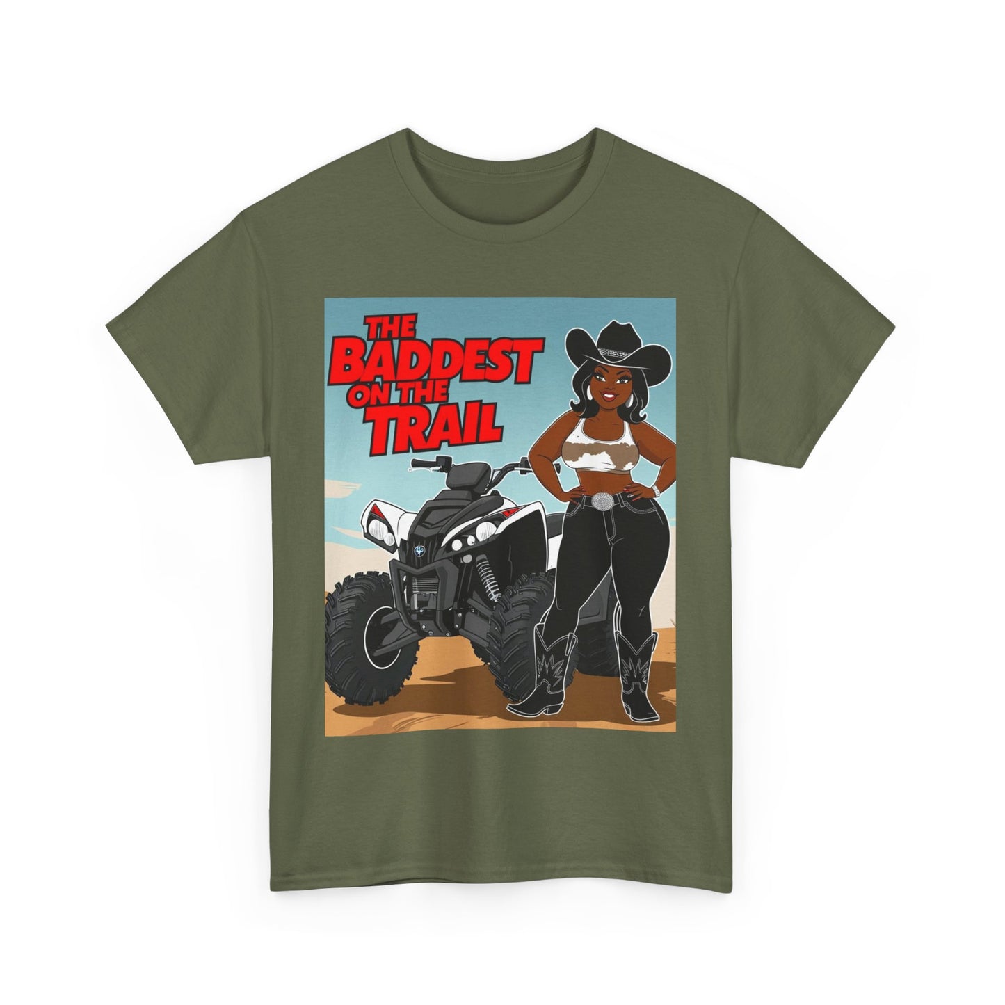 Baddest on the Trail Unisex Cotton Tee