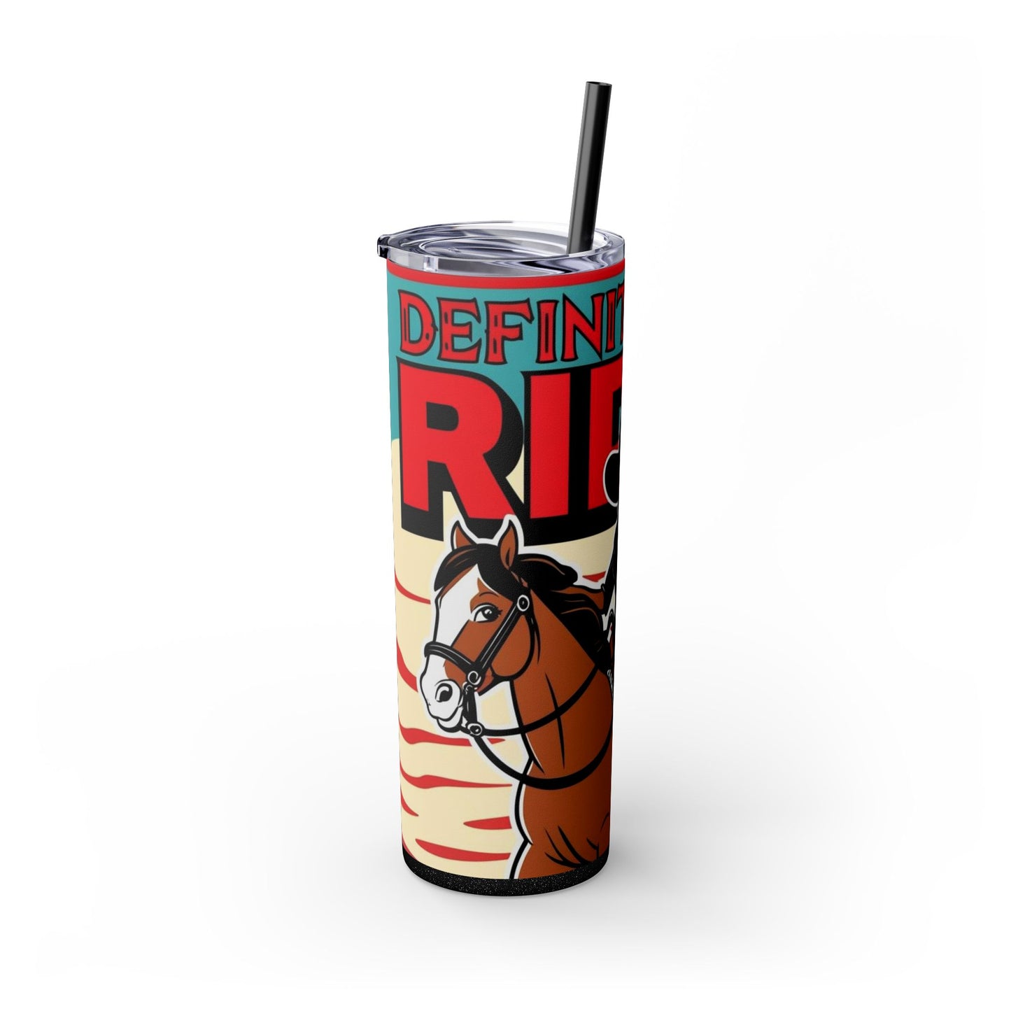Definition of a Rider Skinny Tumbler with Straw - 20oz