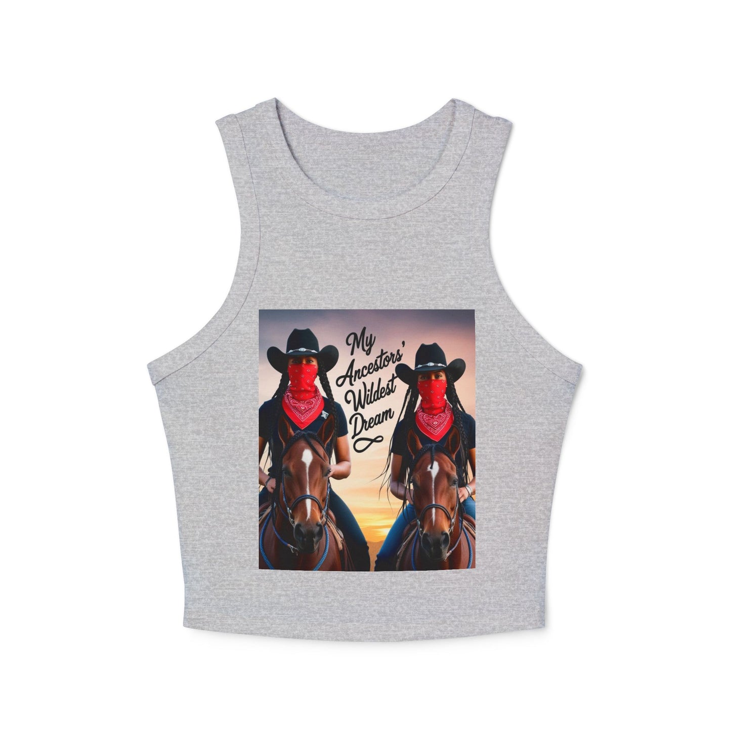 Pay Homage Women's Micro Rib Racer Tank Top