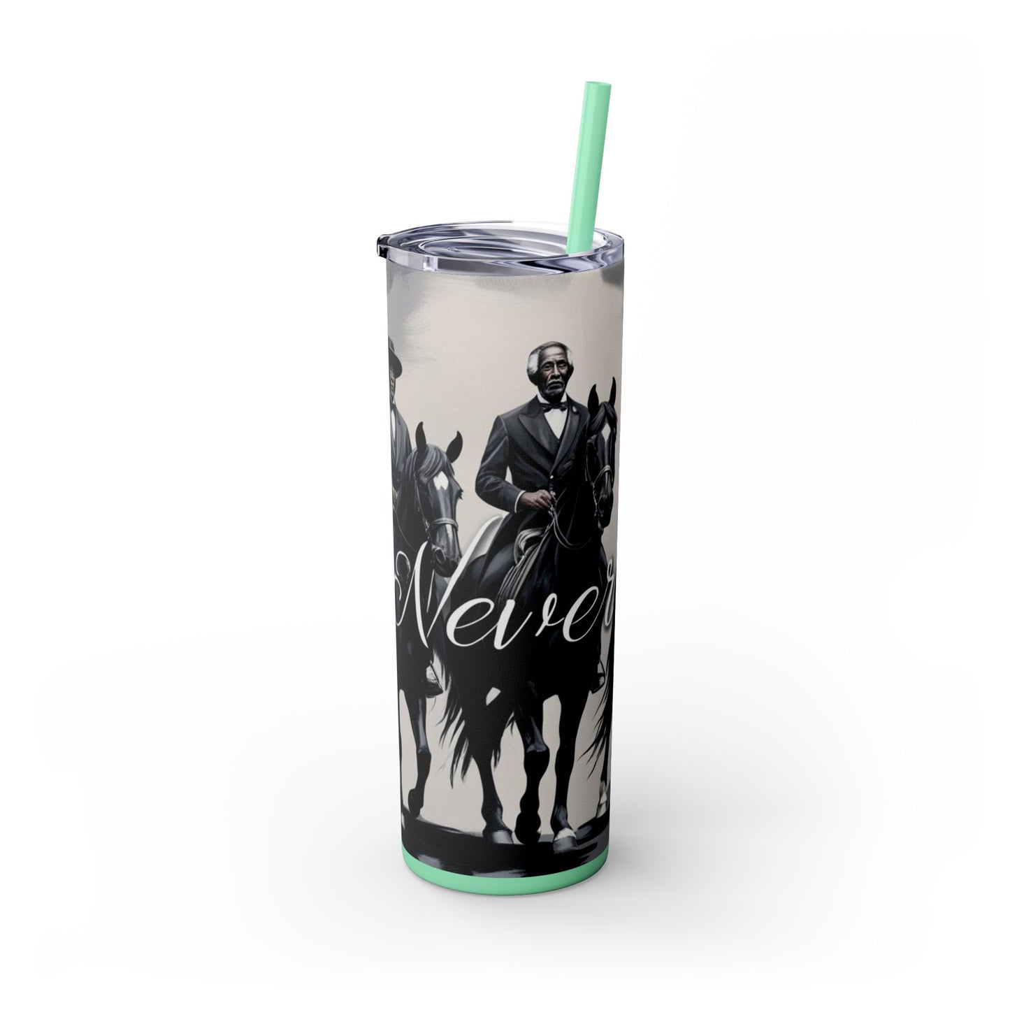 Pay Homage Skinny Tumbler with Straw, 20oz
