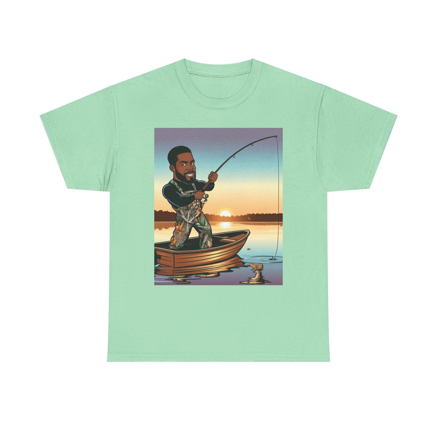 Handsome Fisherman Unisex Cotton Tee
