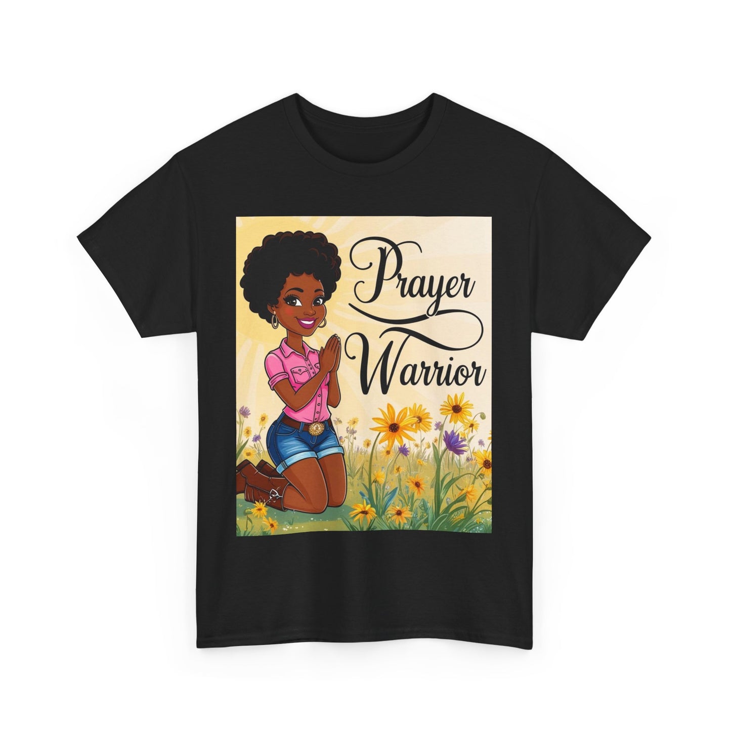 Prayer Warrior Unisex Cotton Tee