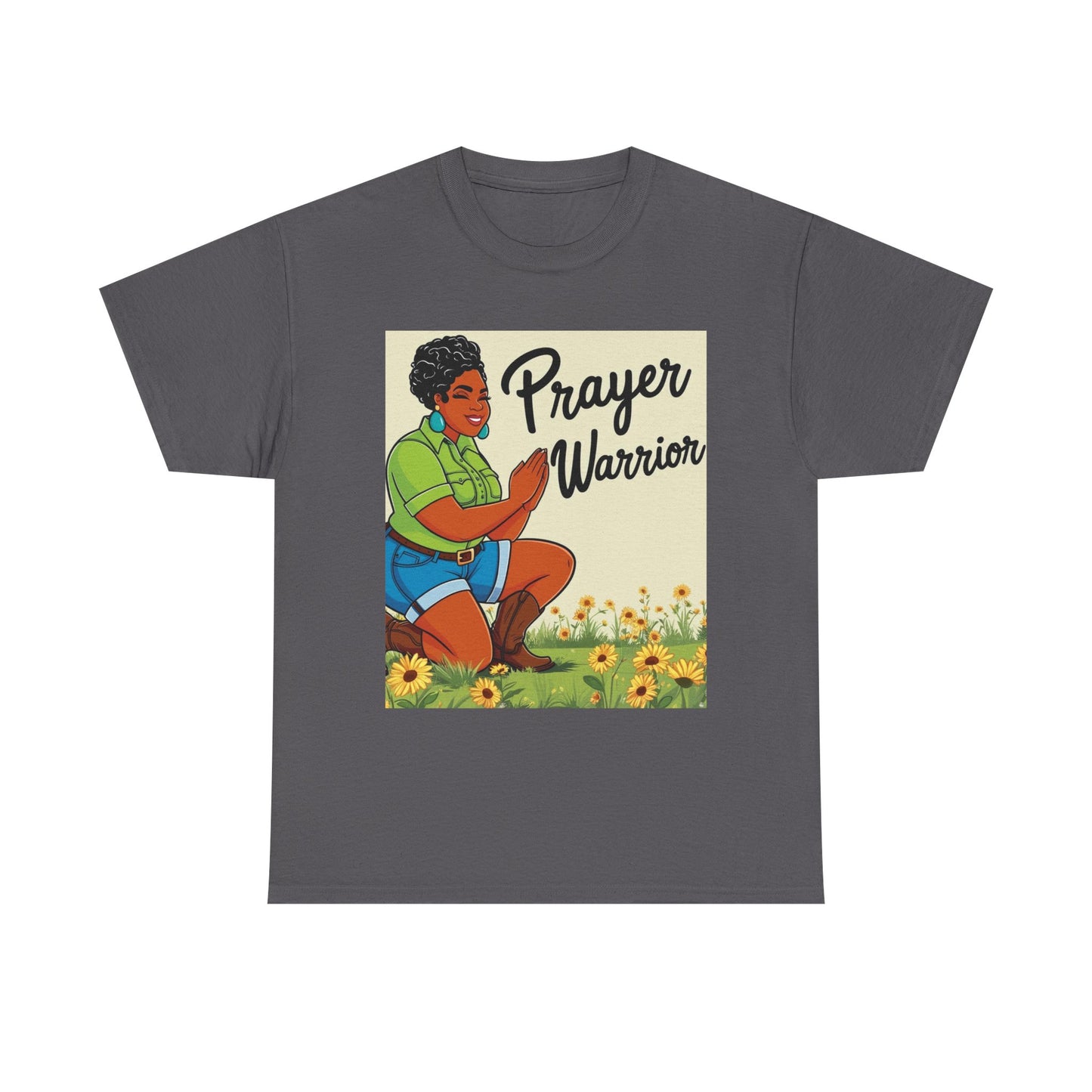 Prayer Warrior Unisex Cotton Tee