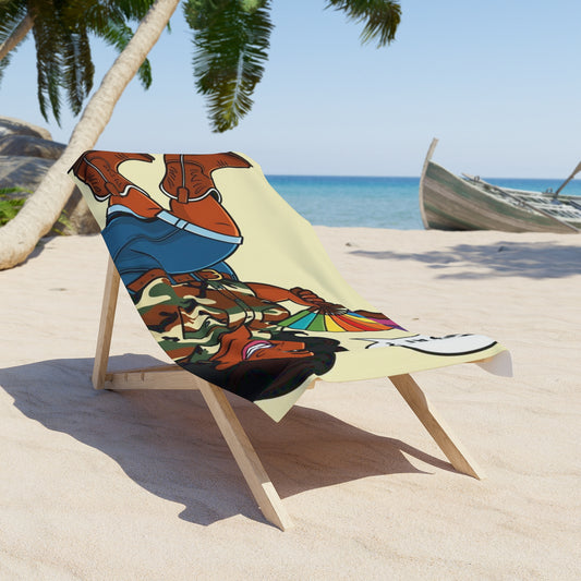 Where Them Fans At? Beach Towel