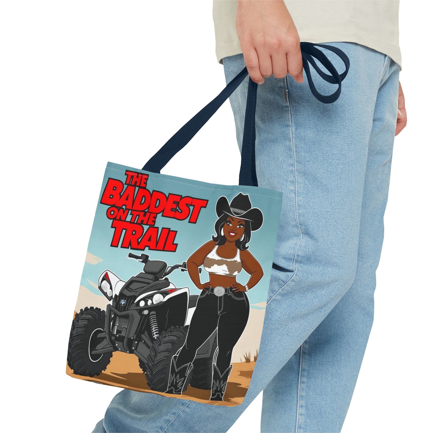 Baddest on the Trail Tote Bag