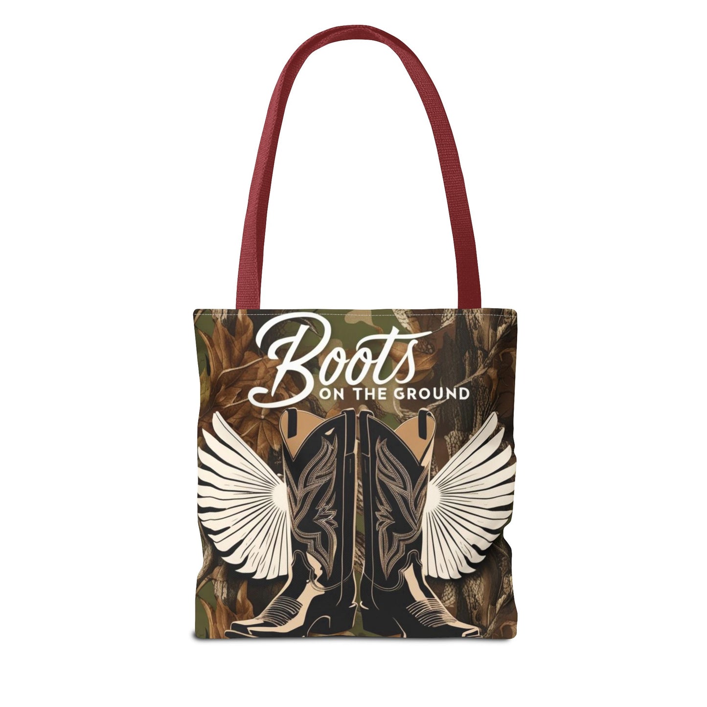 Boots On The Ground Tote Bag