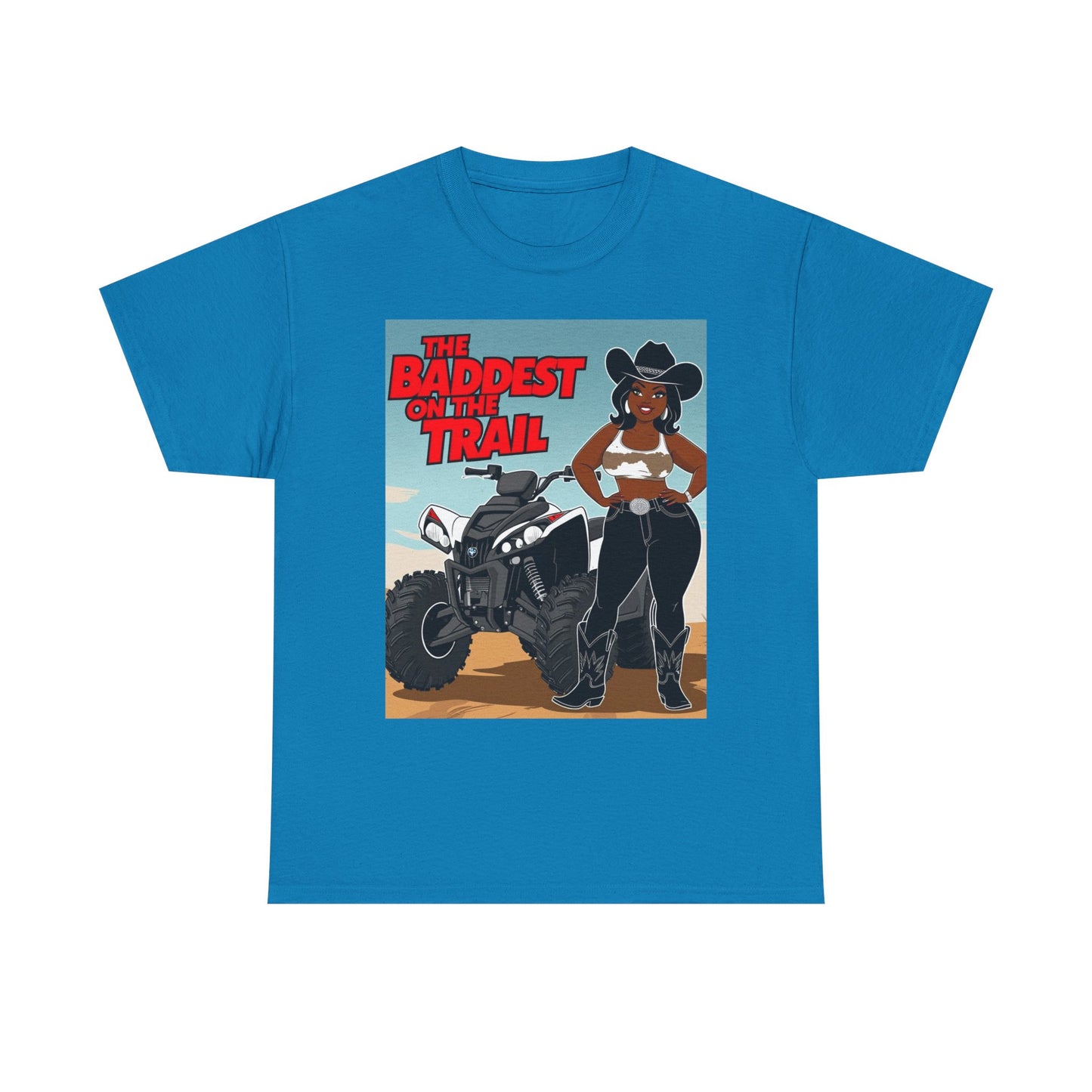 Baddest on the Trail Unisex Cotton Tee