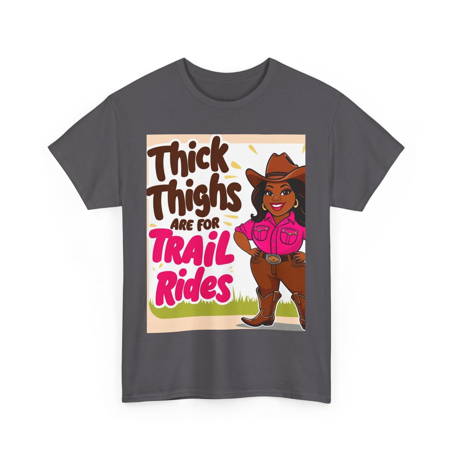 Bright Thick Thighs Unisex Cotton Tee