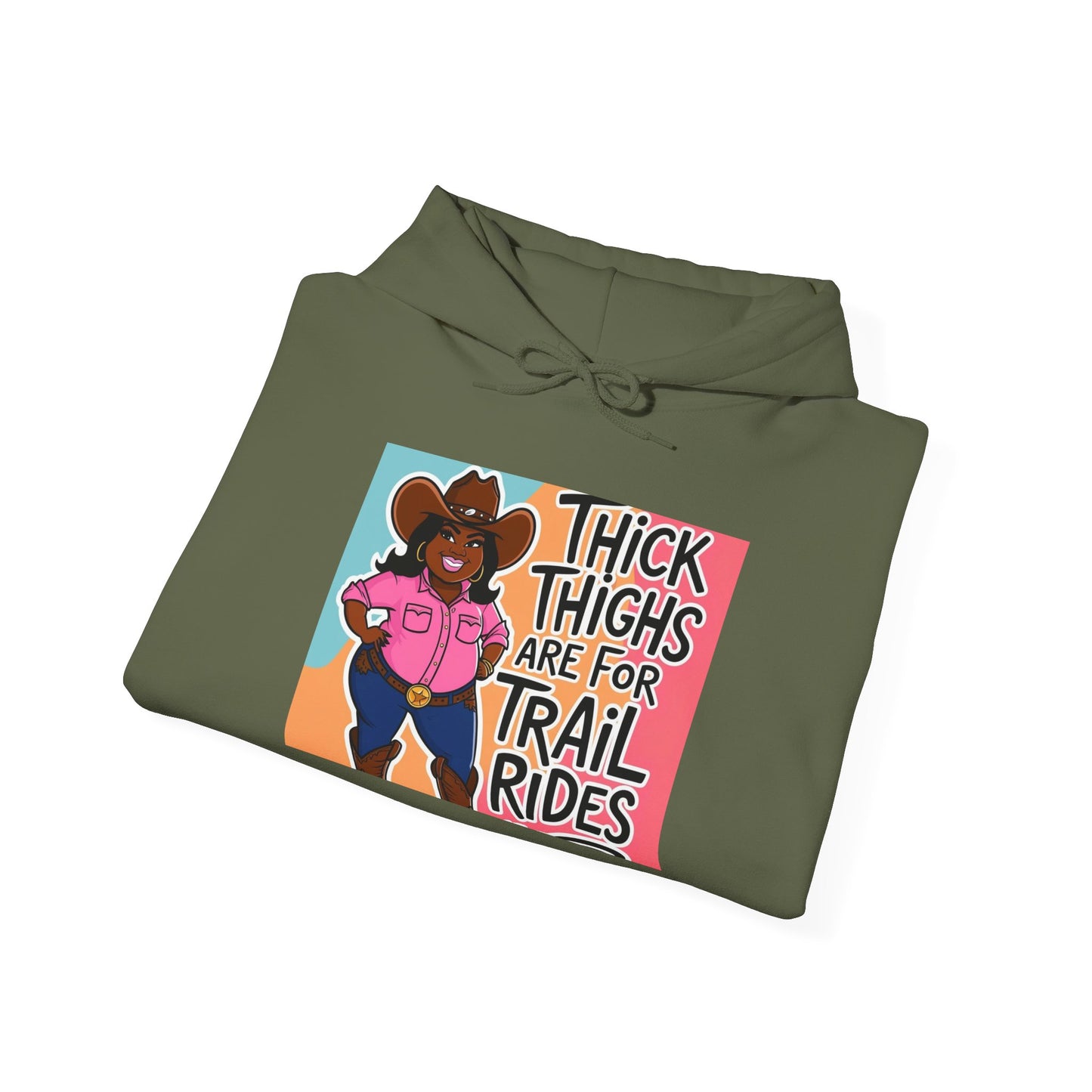Thick Thighs 2 Unisex Hoodie