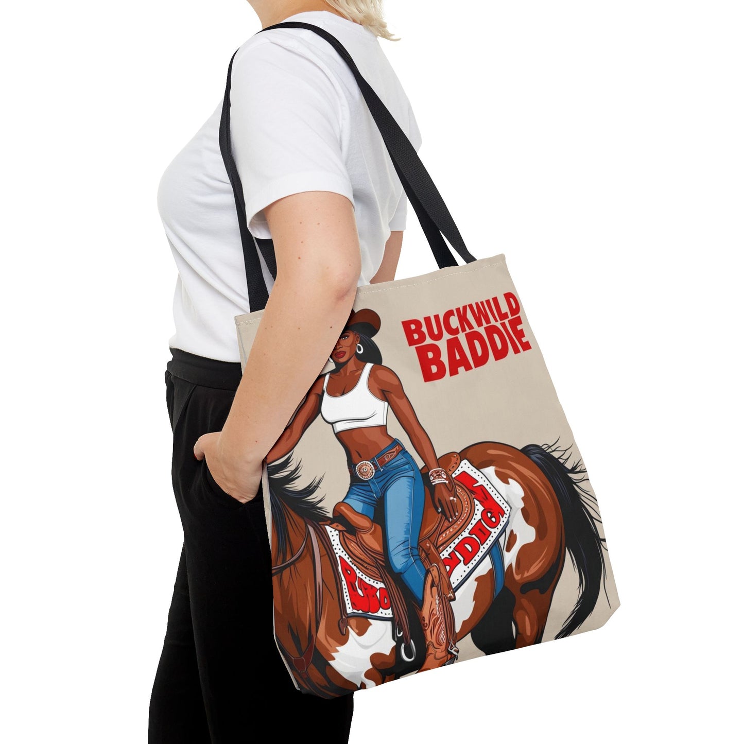 Buckwild Baddie Tote Bag