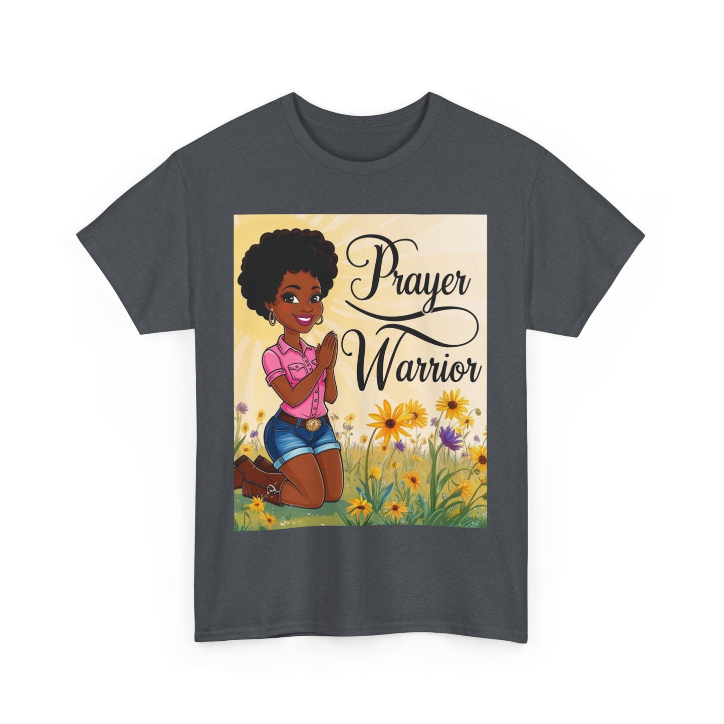 Prayer Warrior Unisex Cotton Tee