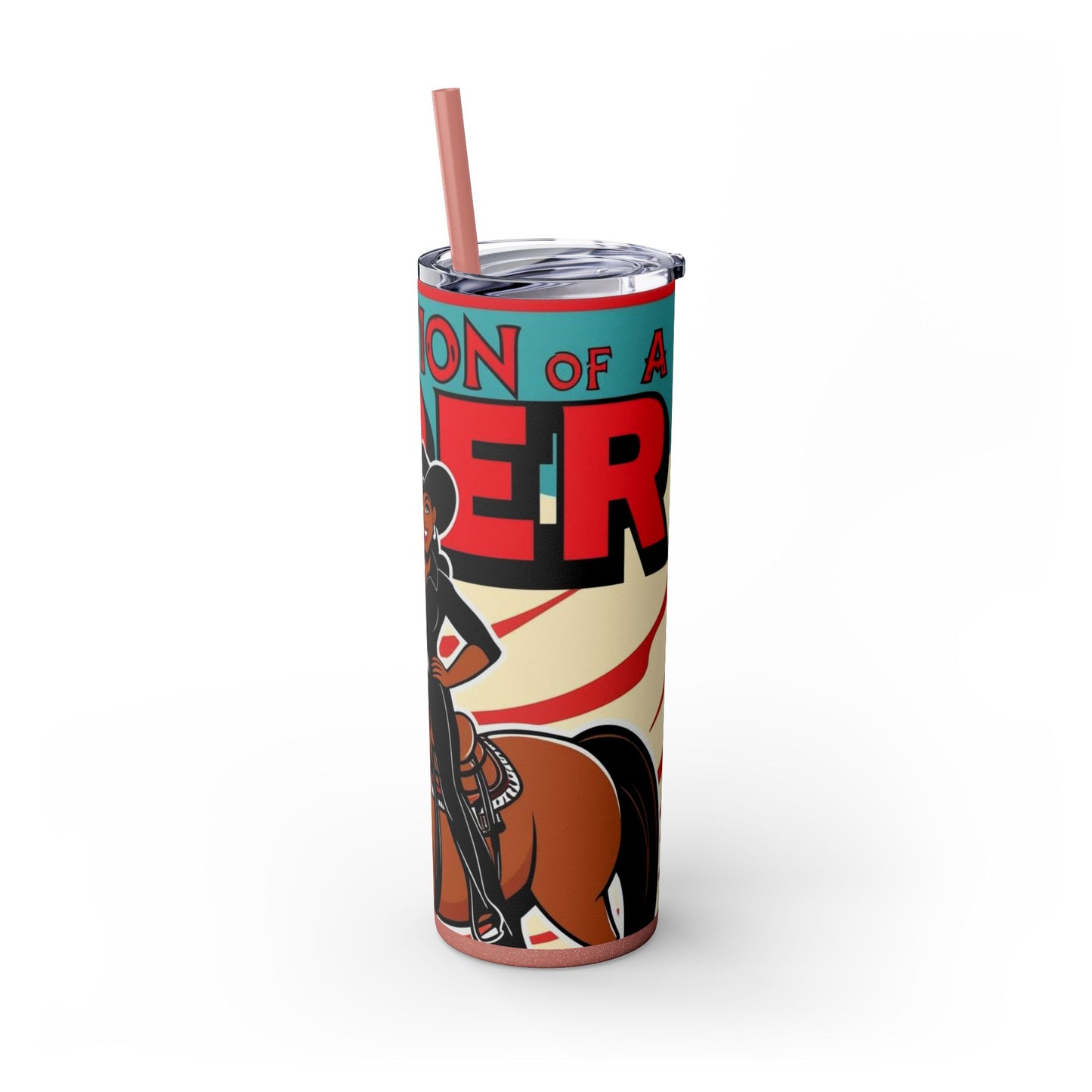 Definition of a Rider Skinny Tumbler with Straw - 20oz