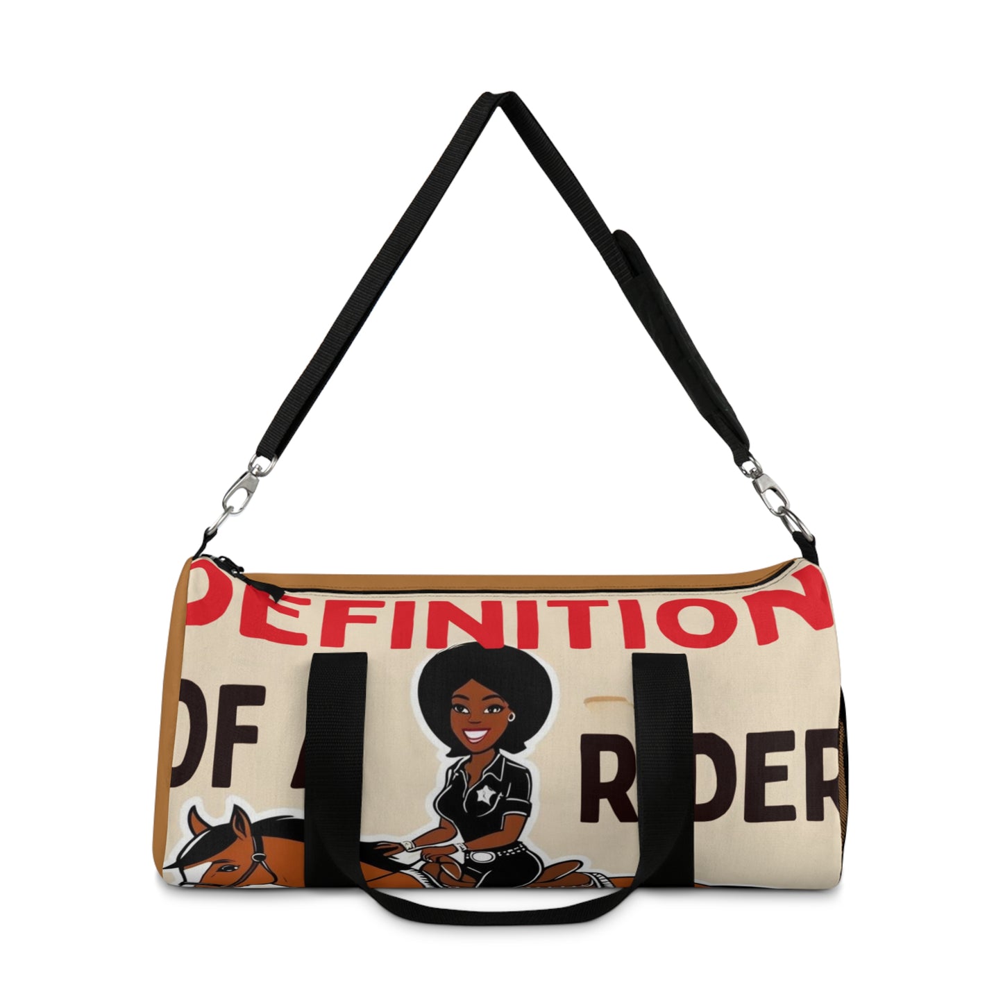 Definition of a Rider Duffel Bag - Perfect for Travel and Gym