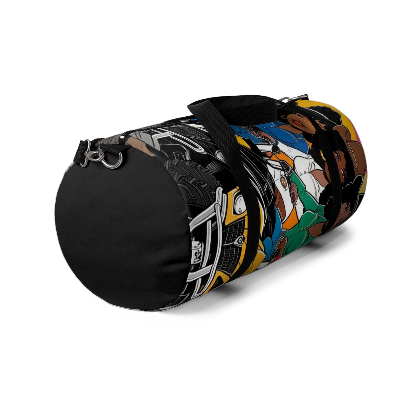 Bright Melanin Duffel Bag - Perfect for Travel and Fitness Lovers