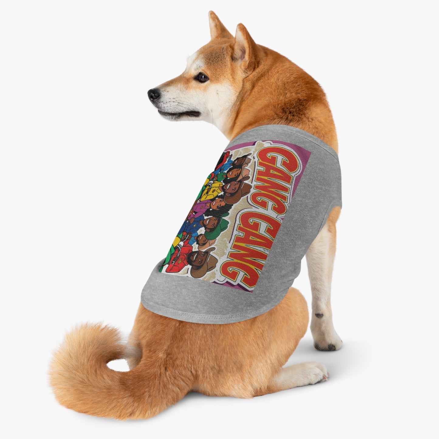 Group ATV Cartoon Pet Tank Top