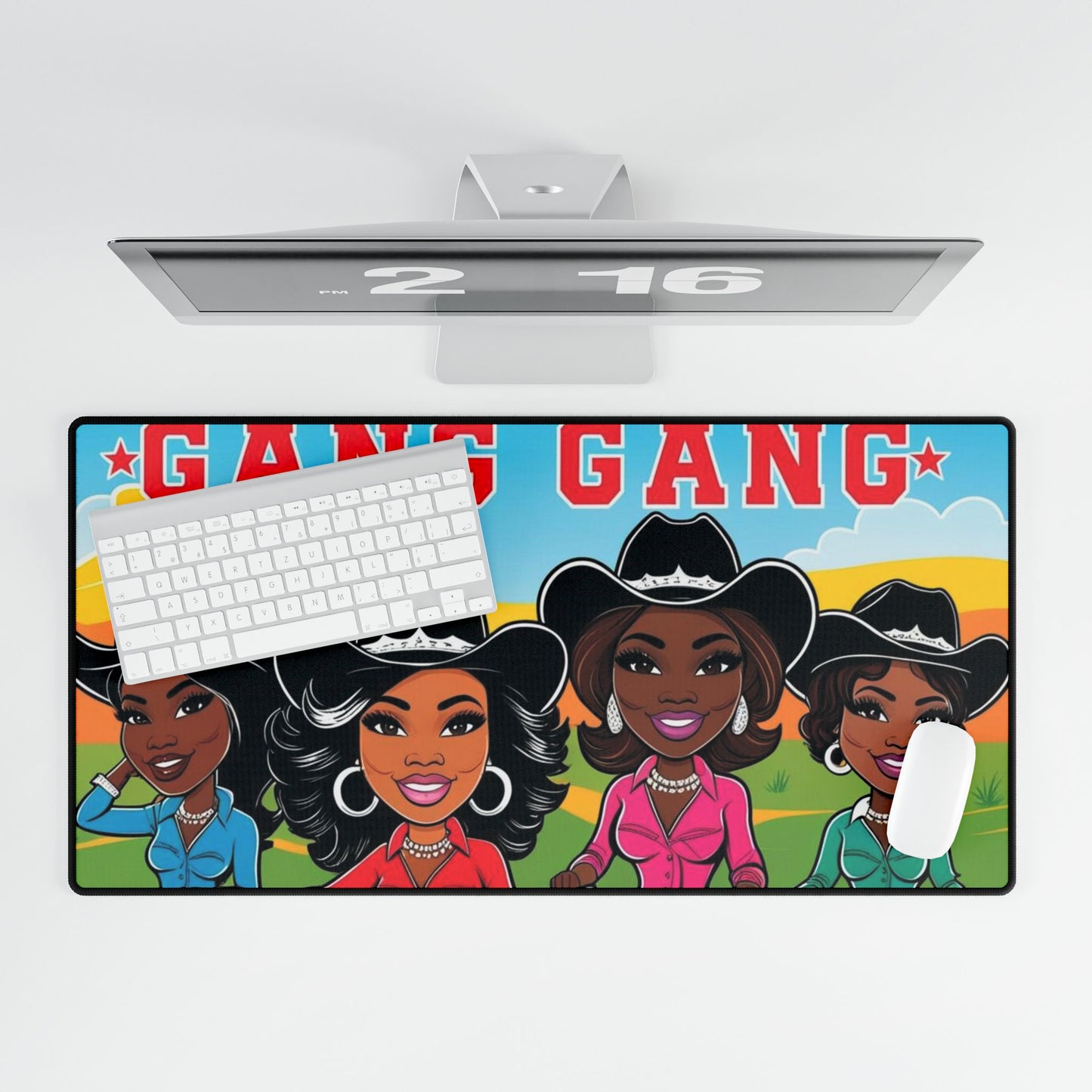 Cowgirl Gang Desk Mat