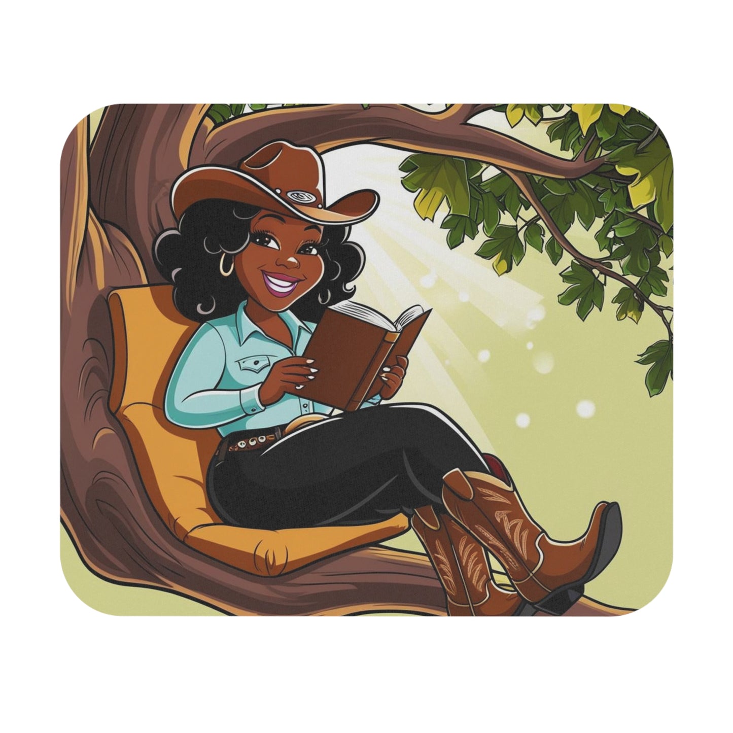 Country Nerdin' Mouse Pad