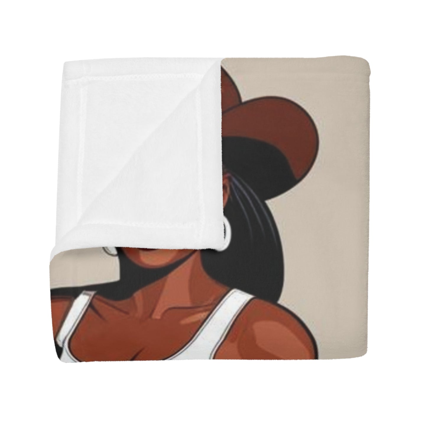 Buckwild Baddie Plush Fleece Blanket