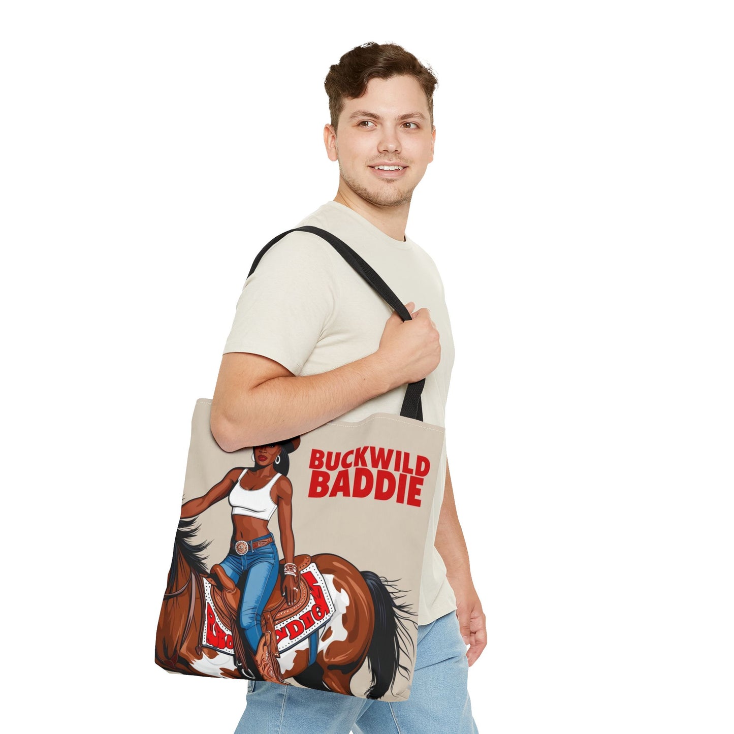 Buckwild Baddie Tote Bag