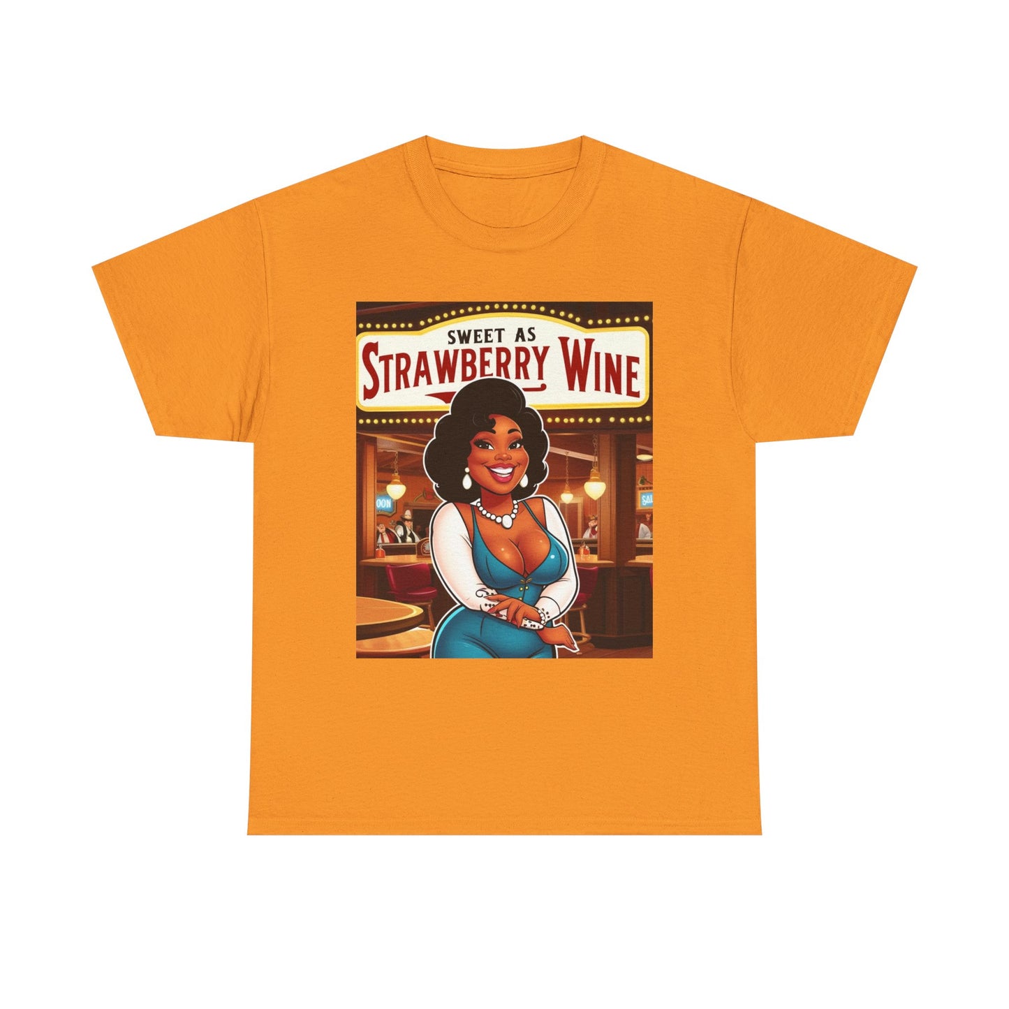 Sweet as Strawberry Wine Unisex Cotton Shirt