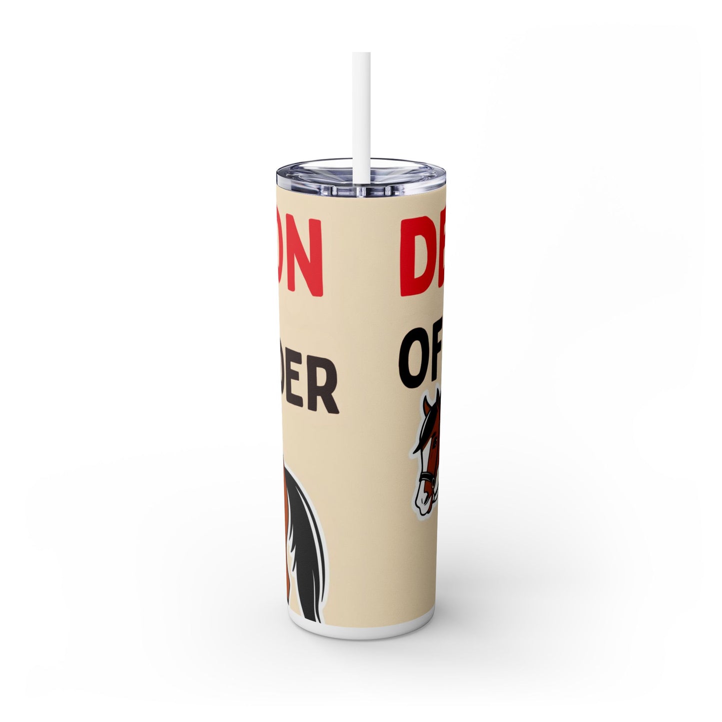 Definition of a Rider Skinny Tumbler with Straw - 20oz