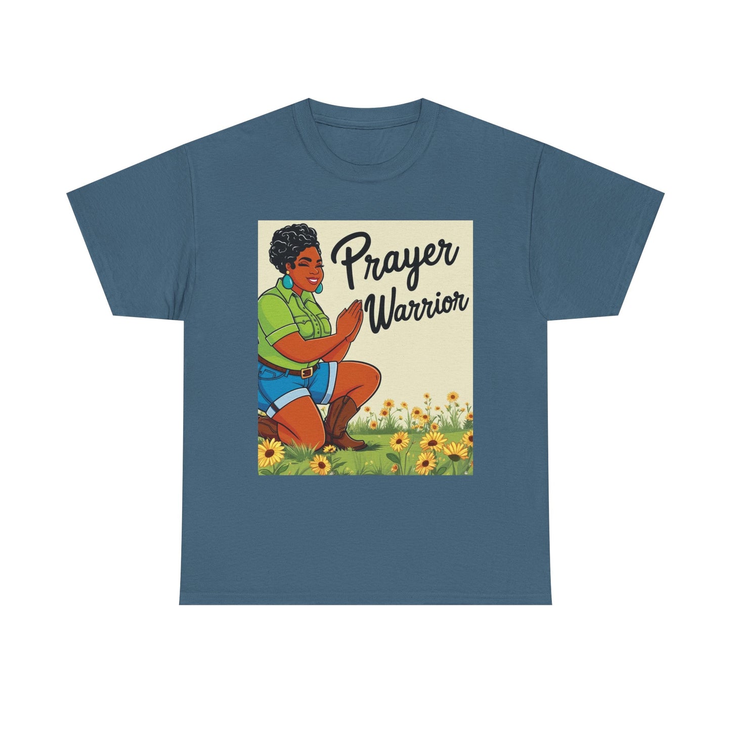 Prayer Warrior Unisex Cotton Tee