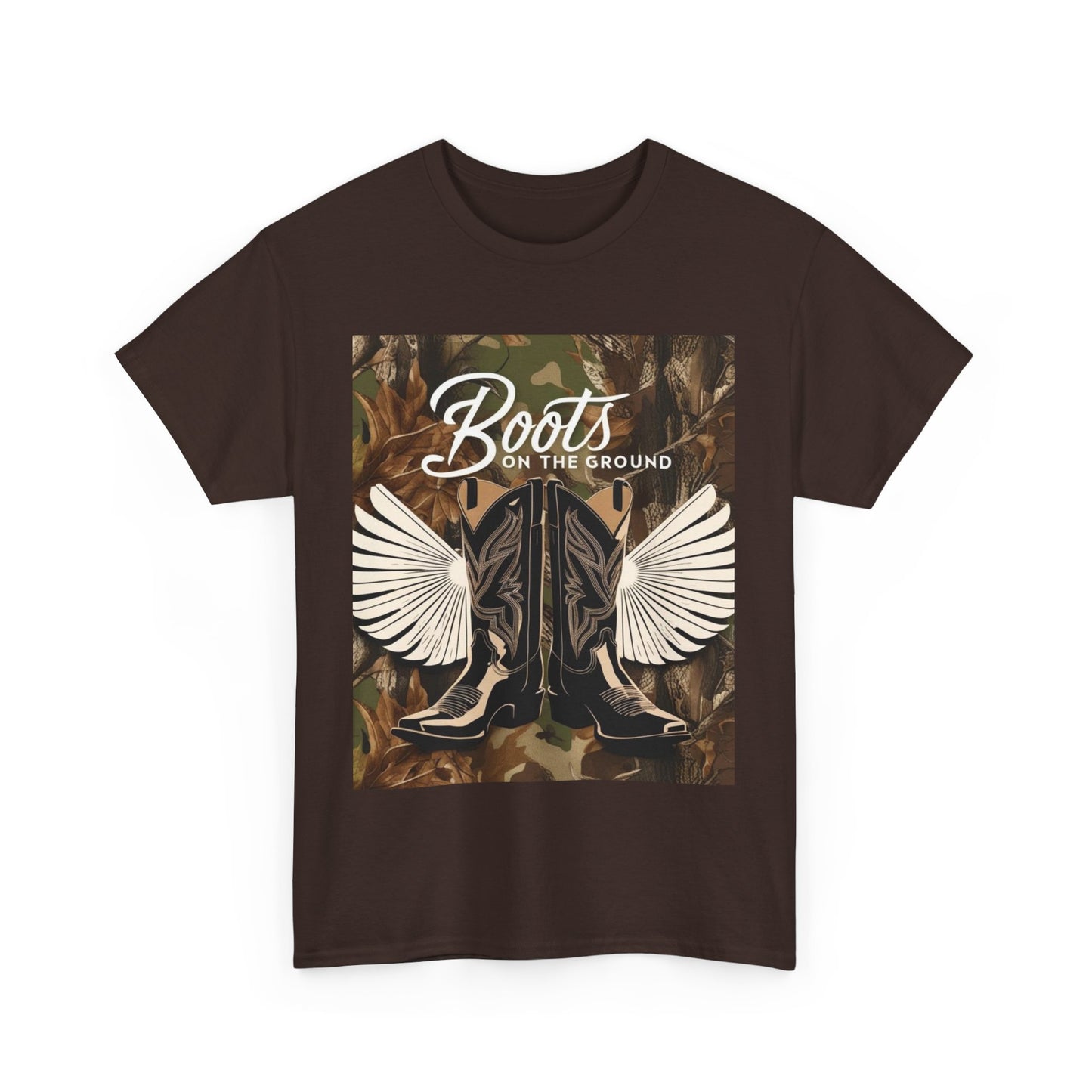 Boots On The Ground Unisex Cotton Tee 2-More Colors