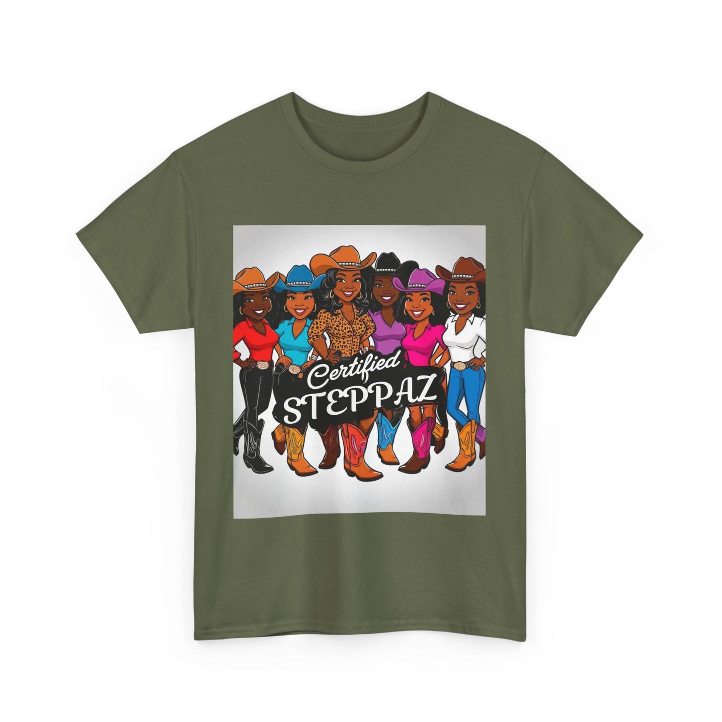 Certified Steppaz Unisex Cotton Tee 2-More Colors