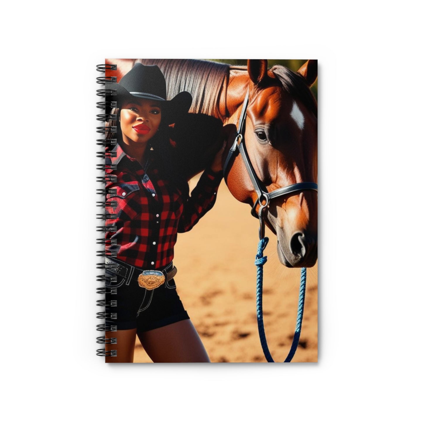 Black Beauty Spiral Notebook