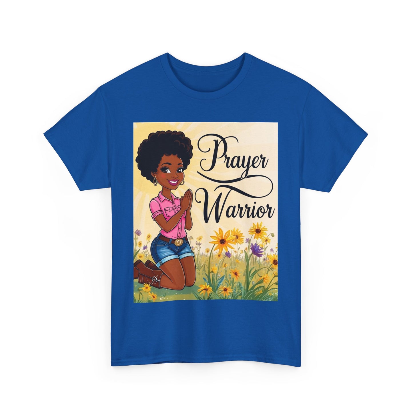 Prayer Warrior Unisex Cotton Tee