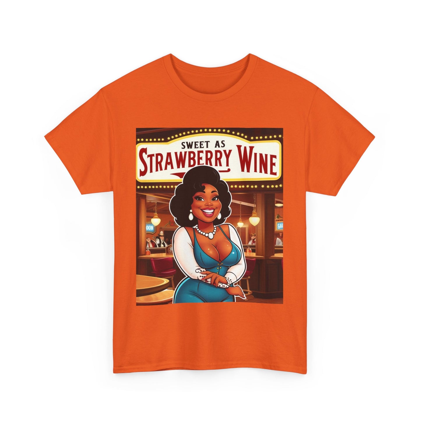 Sweet as Strawberry Wine Unisex Cotton Shirt
