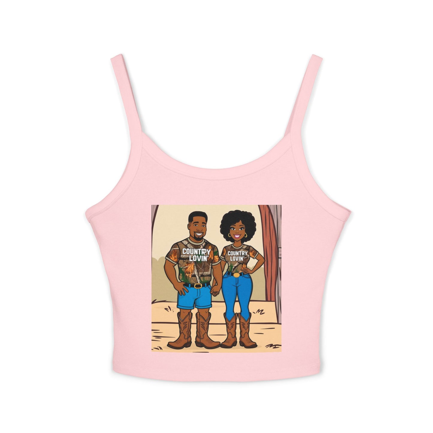 Country Lovin Women's Spaghetti Strap Tank Top