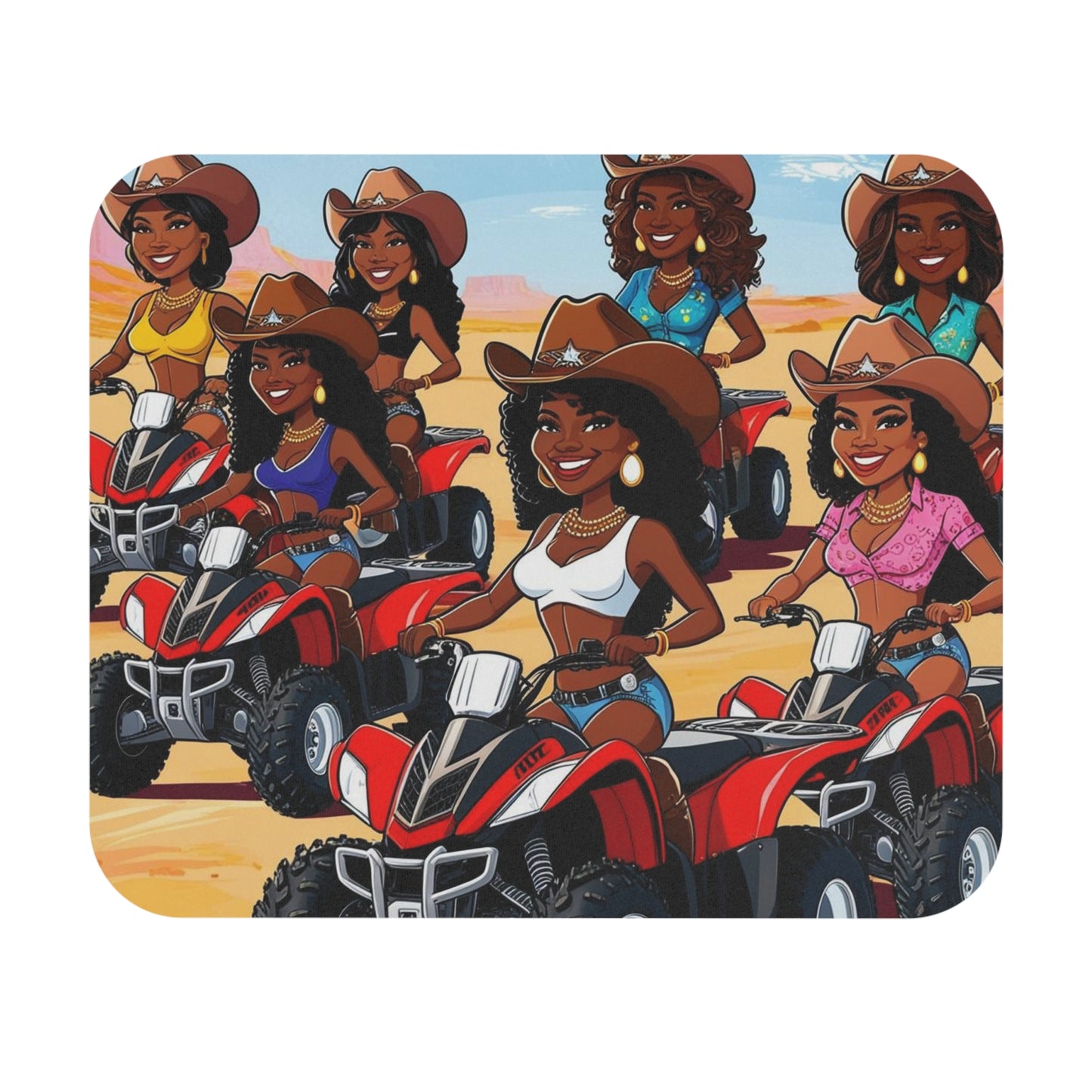 Adventurous Squad Mouse Pad