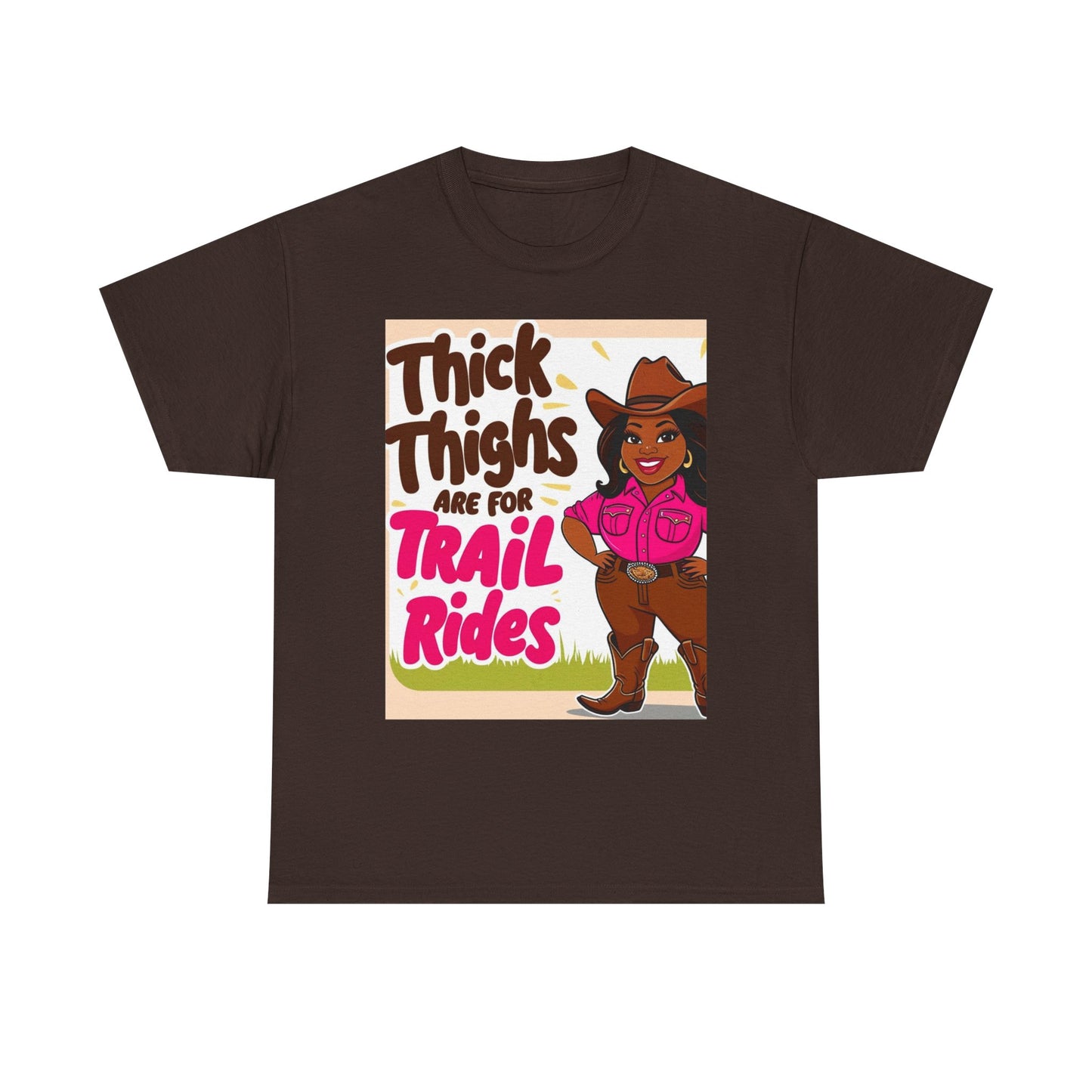 Bright Thick Thighs Unisex Cotton Tee