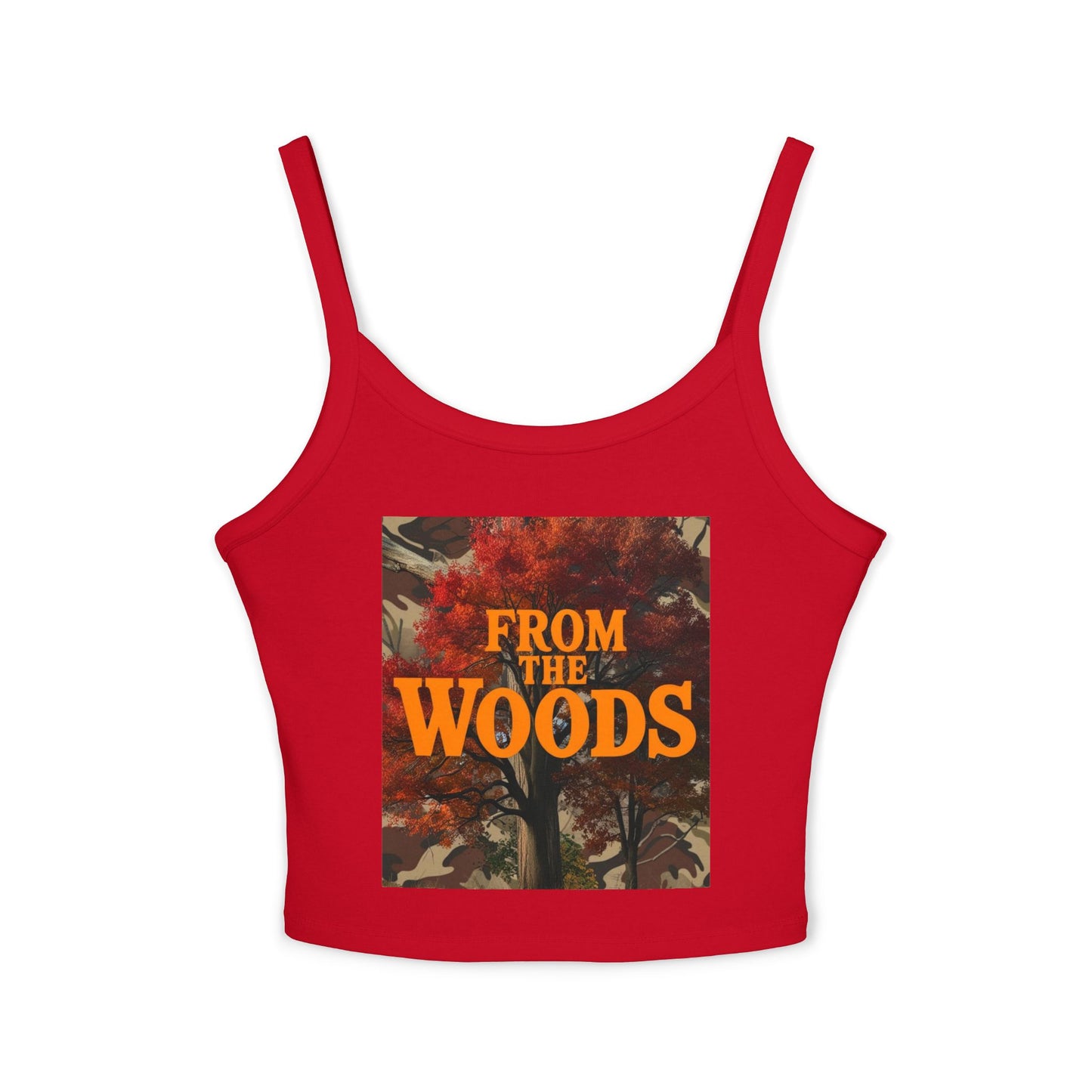 From The Woods Women's Spaghetti Strap Tank Top