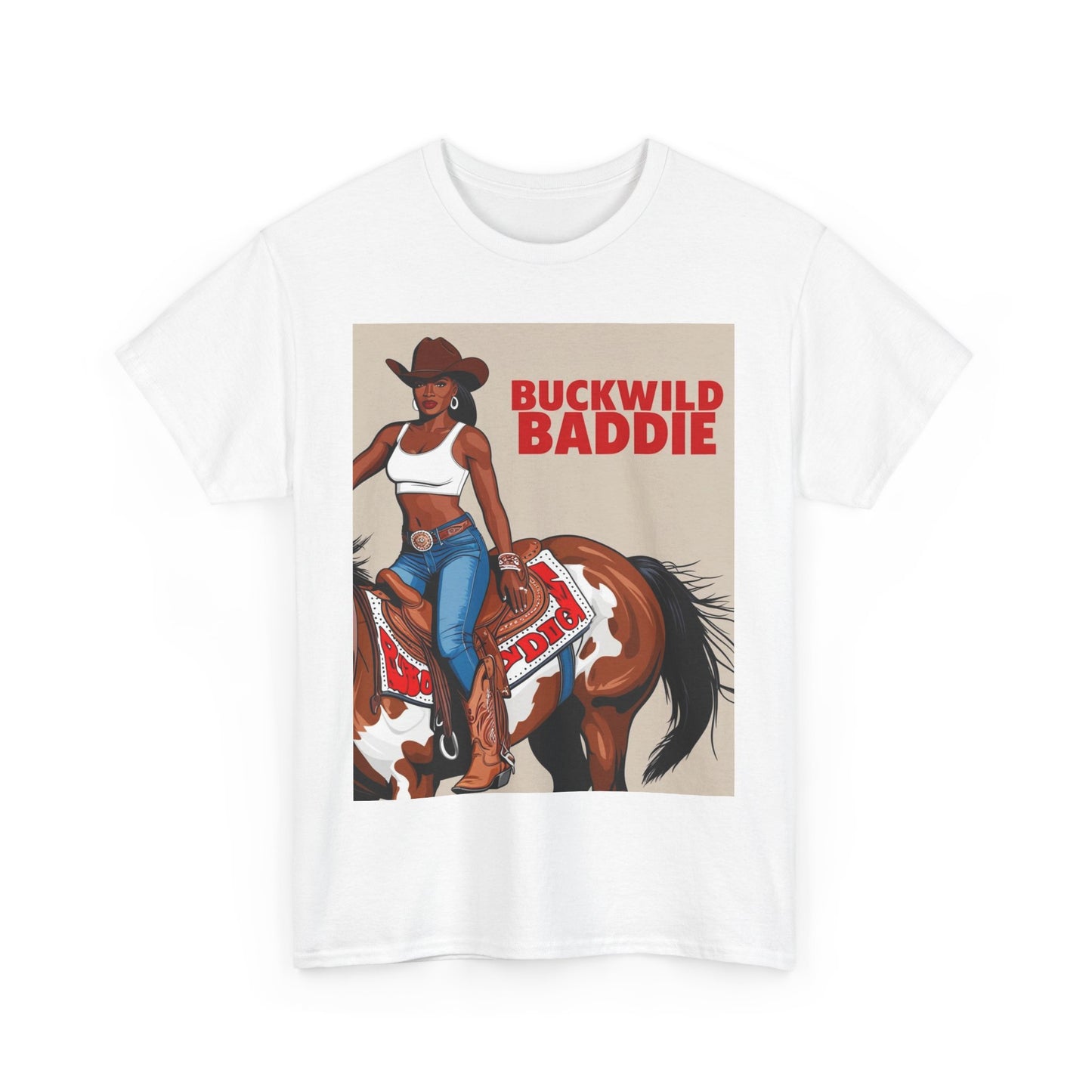 Buckwild Baddie Unisex Cotton Tee