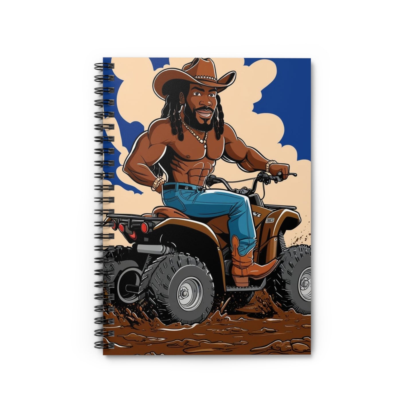 Sexy Locs Spiral Notebook