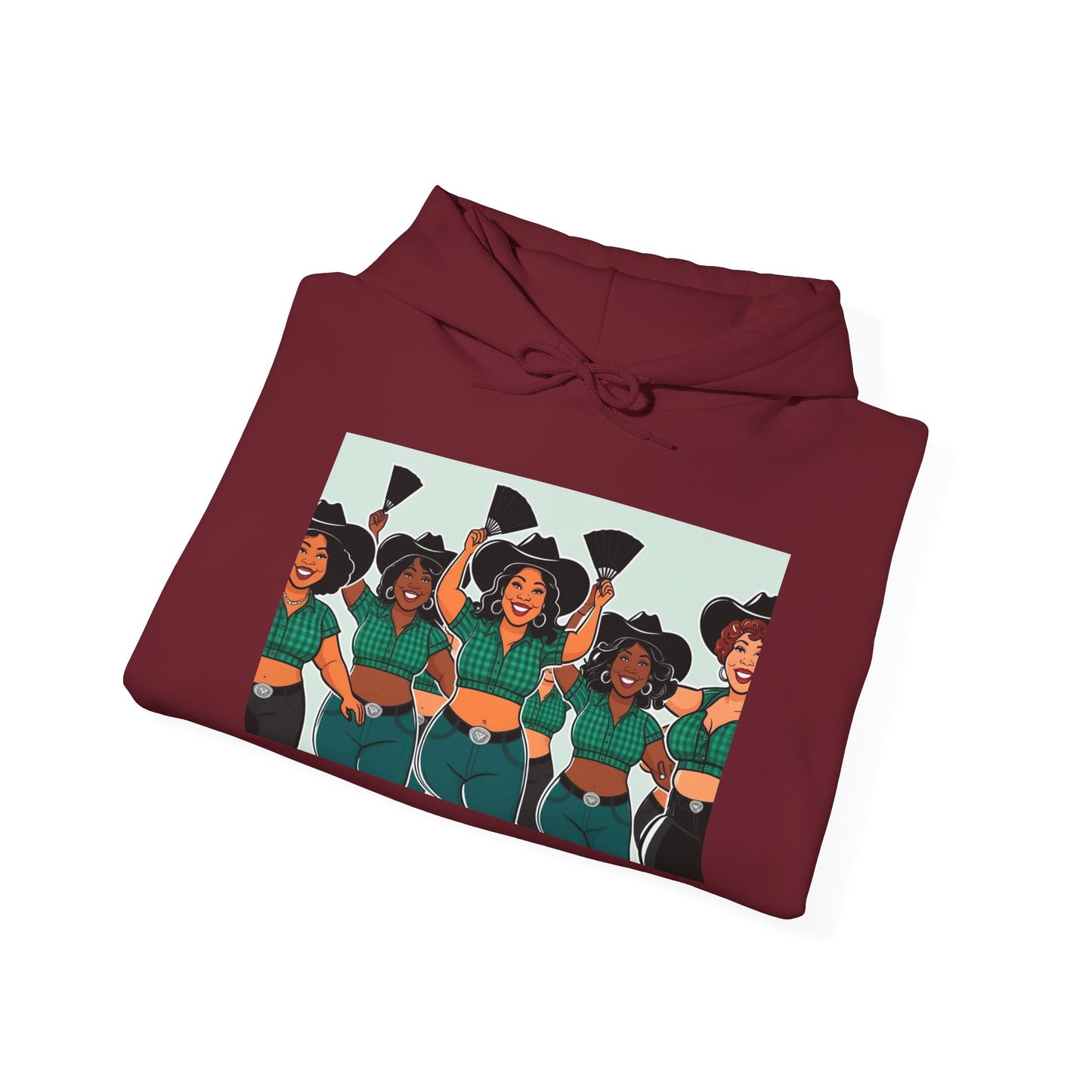 Group Dancers Unisex Hoodie