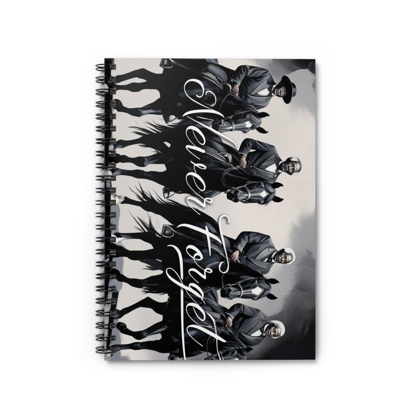 Pay Homage Spiral Notebook - Ruled Line