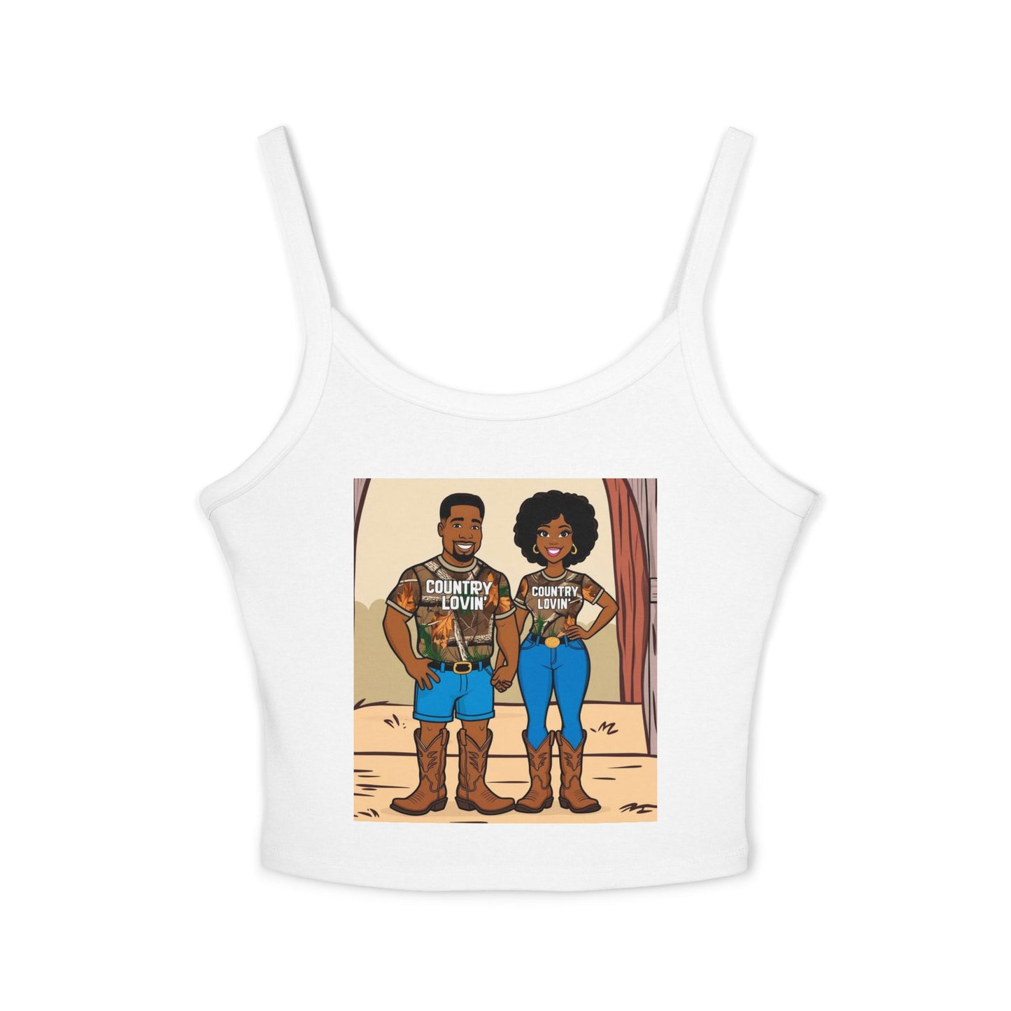 Country Lovin Women's Spaghetti Strap Tank Top