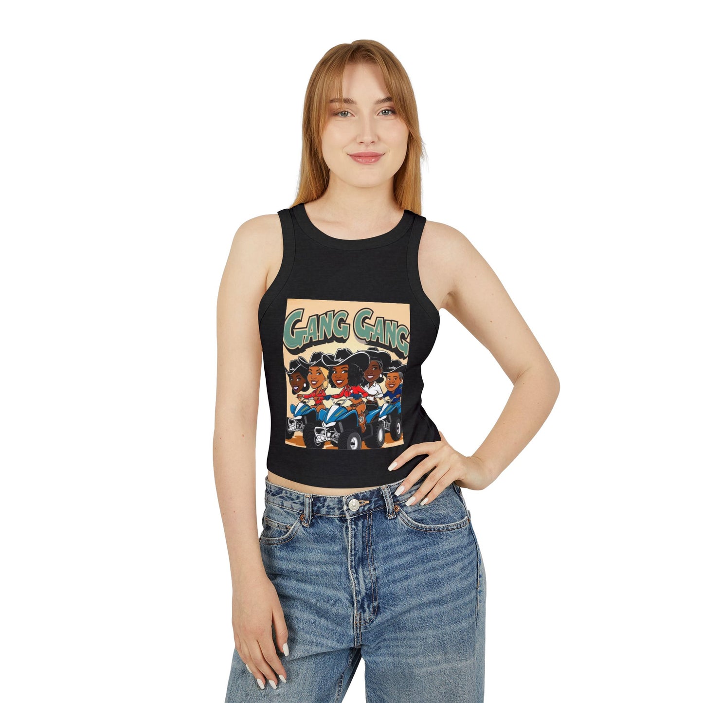 Mixed Gang Racer Tank Top for Women