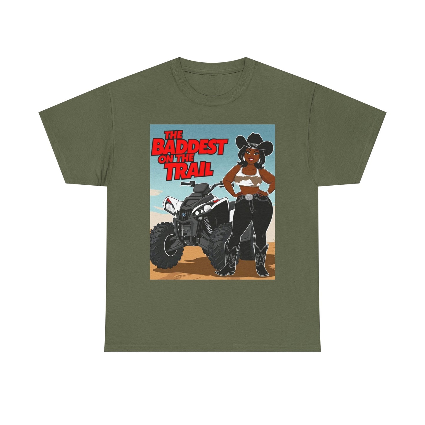 Baddest on the Trail Unisex Cotton Tee