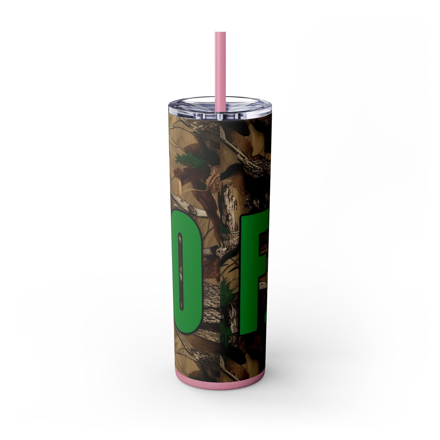 Don't F.A.F.O. Skinny Tumbler with Straw 20oz