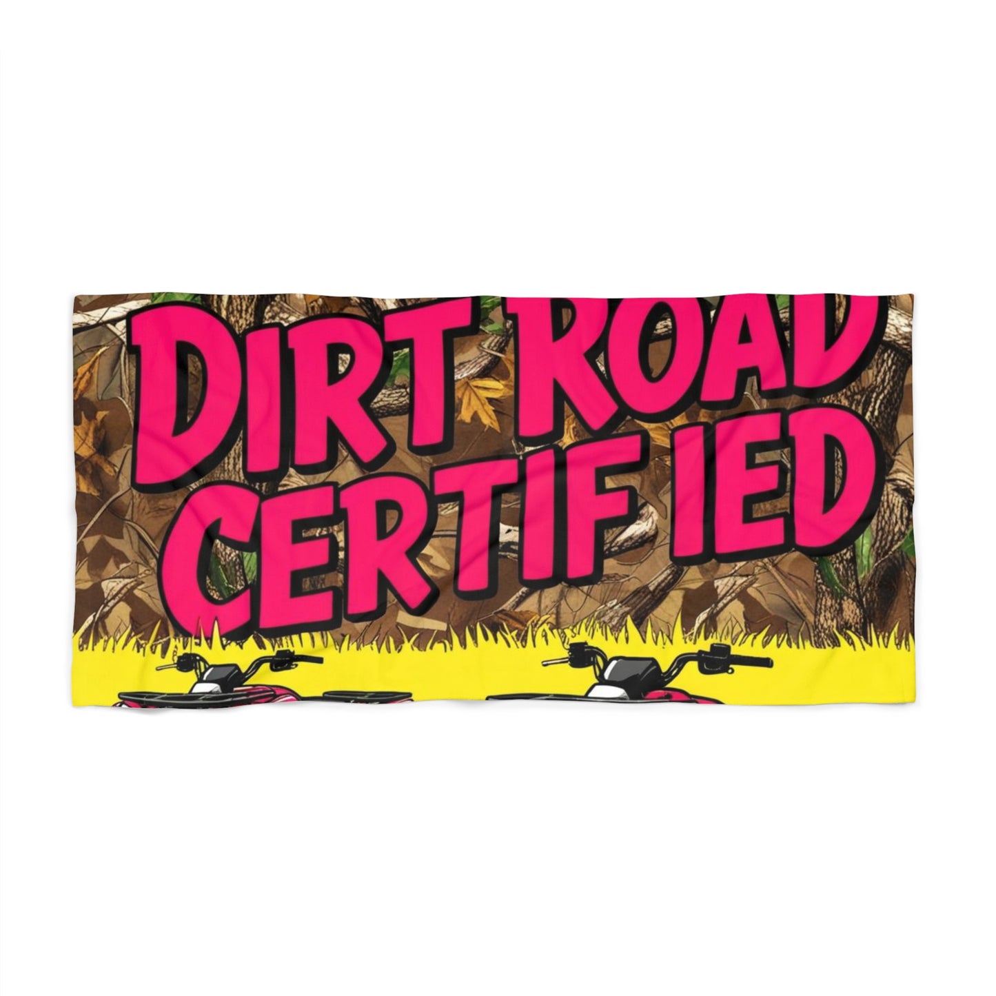 Dirt Road Certified Beach Towel